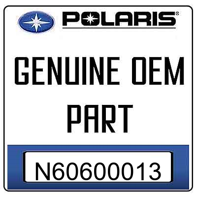 An Image of the Genuine Polaris Logo  reading 'GENUINE OEM PART' N60600013