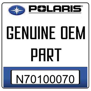 An Image of the Genuine Polaris Logo  reading 'GENUINE OEM PART' N70100070