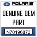 An Image of the Genuine Polaris Logo  reading 'GENUINE OEM PART' N70196873