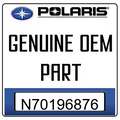 An Image of the Genuine Polaris Logo  reading 'GENUINE OEM PART' N70196876