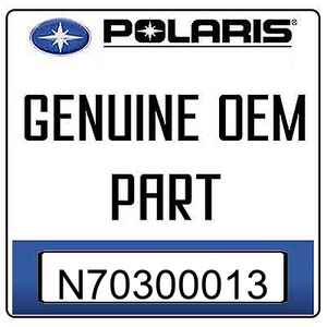 An Image of the Genuine Polaris Logo  reading 'GENUINE OEM PART' N70300013