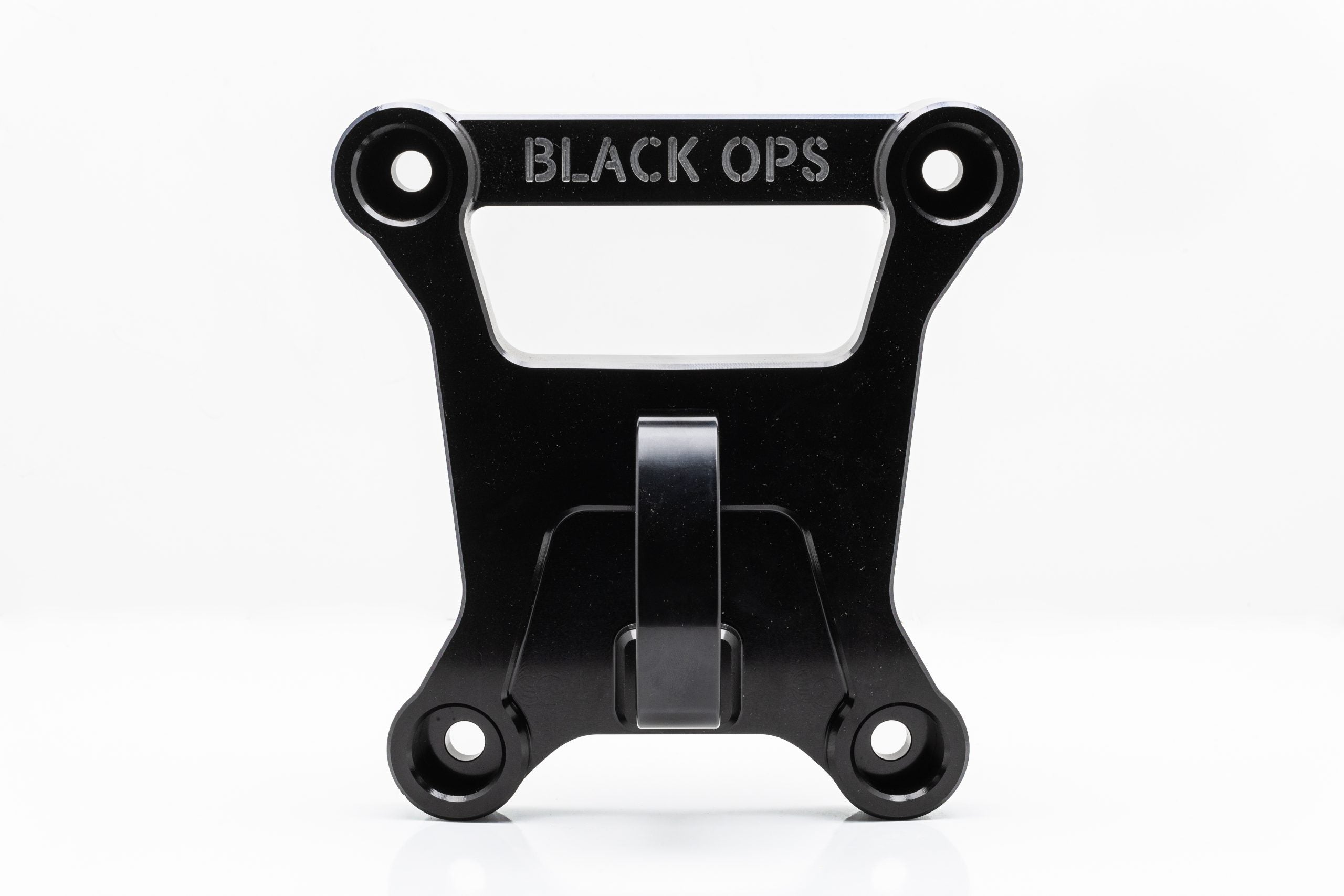 Polaris RZR XP Pull Plate by Black Ops Machine - 35-50-01 - Front View
