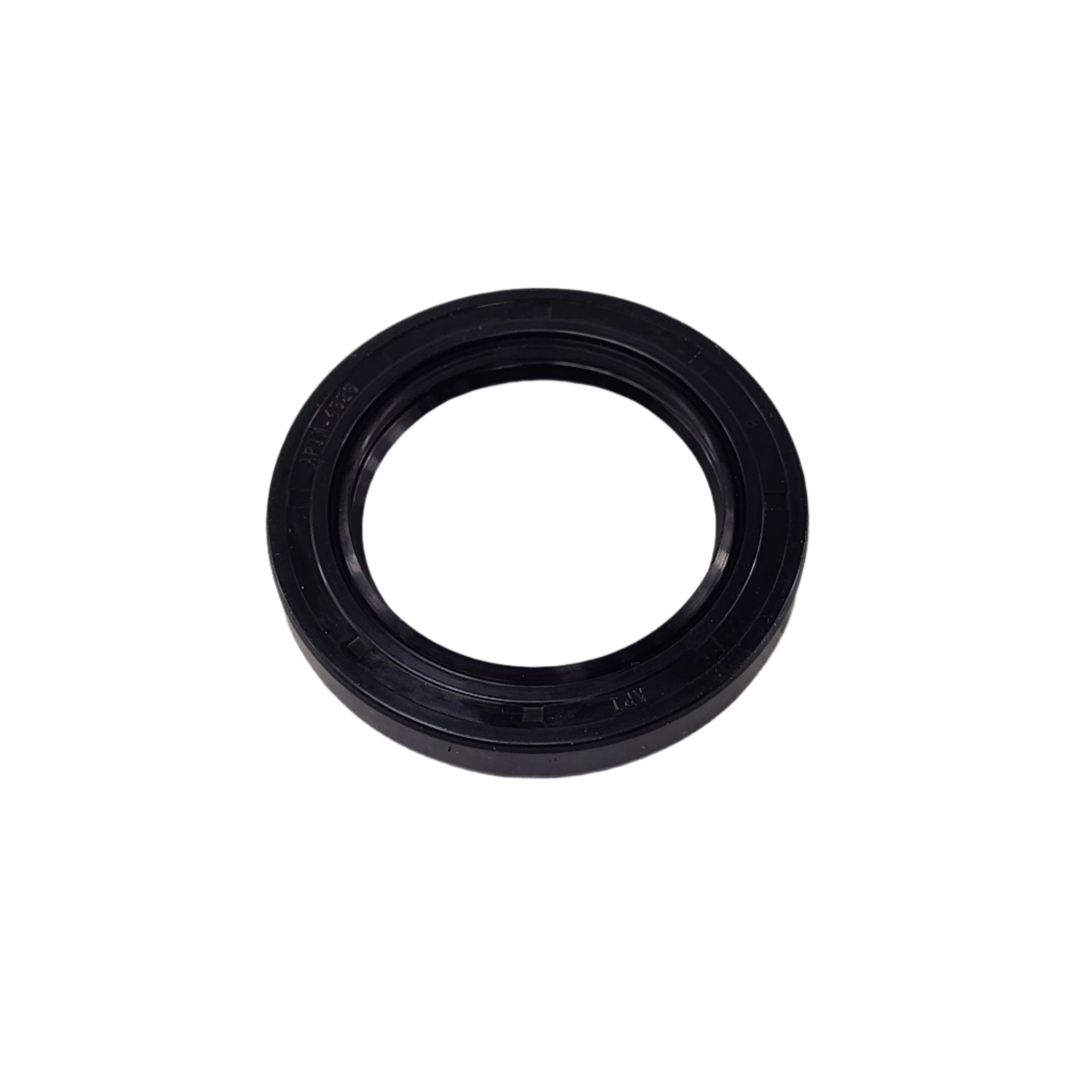 Seal By Arctic Cat—a black rubber, circular oil seal with a hollow center on a white background—ideal as an OEM replacement or durable UTV/ATV off-road accessory.