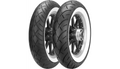 Tire - ME 888 Marathon™ Ultra - Front - 130/90-16 - Wide Whitewall - 67H by Metzeler
