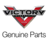 Victory Motorcycles logo with a large V, "VICTORY MOTORCYCLES USA" inside, over "Genuine Parts" in black—perfect for showcasing the OEM Victory Clutch Cable by Polaris and other authentic Victory motorcycle parts.