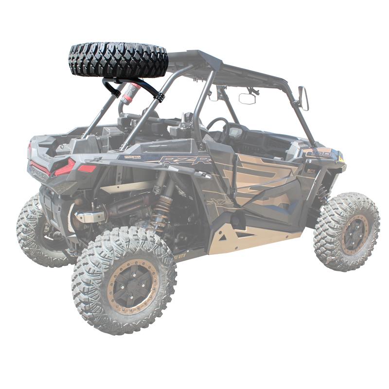 Above the Roof Spare Tire Mount for Polaris RZR XP by Factory UTV