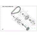 CLUTCH & CVT ASSY. - 2019 CFMOTO CFORCE 600