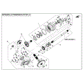 TRANSMISSION ASSY (2) - 2018 CFMOTO UFORCE 800