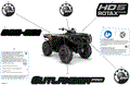 BODY - FEATURE DECALS - 2023 CAN AM OUTLANDER PRO HD5 HUNTING EDITION