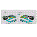 TEAL BLACK - 2016 CFMOTO CFORCE 500 HO