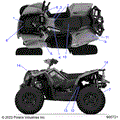 BODY: DECALS STANDARD - 2024 POLARIS SCRAMBLER XP 1000 55" 49S