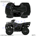 BODY: DECALS GRAPHIC - 2024 POLARIS SPORTSMAN 450 HO EPS 50S