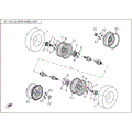 REAR WHEEL ASSY - 2016 CFMOTO CFORCE 500 SWB