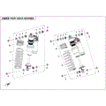 FRONT SHOCK ABSORBER - 2022 CFMOTO ZFORCE 950 EX