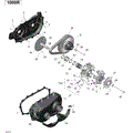 TRANSMISSION TURBO _19R1536 - 2015 CAN AM MAVERICK MAX 1000 / X DS DPS
