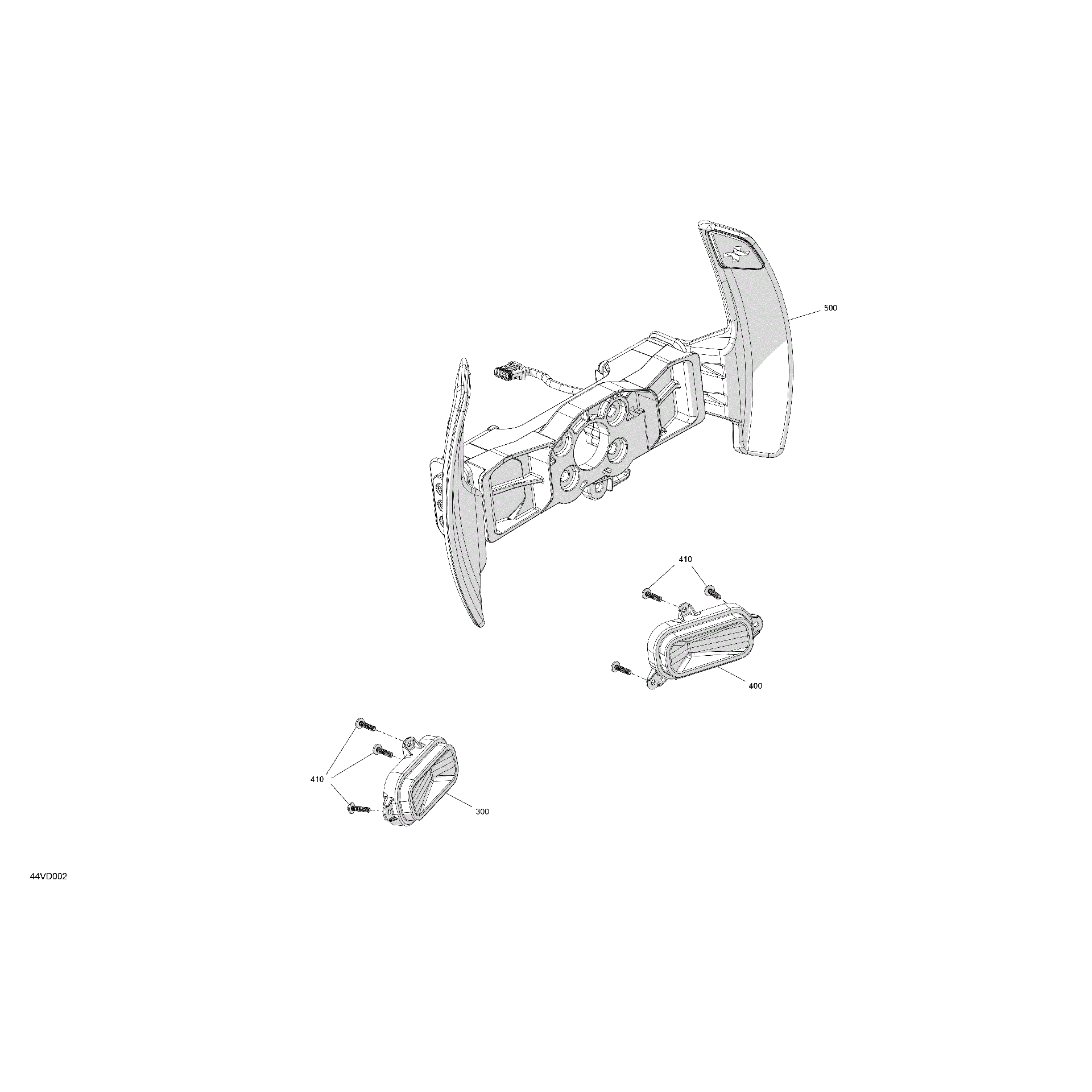 An Image of a Genuine Can-Am Parts Schematic Diagram showing the schematic - ELECTRIC - STEERING ELECTRIC