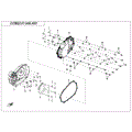 CVT CASE ASSY - 2025 CFMOTO UFORCE U10XL PRO HIGHLAND