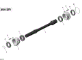 DRIVE SHAFT _56R1517 - 2015 CAN AM OUTLANDER 6X6 650 EFI