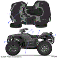 BODY: DECALS GRAPHIC - 2025 POLARIS SPORTSMAN XP 1000 55"