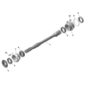 ROTAX - DRIVE SHAFT - 2026 CAN AM DEFENDER MAX HD10 DPS - COMPASS GREEN - 64" WIDTH