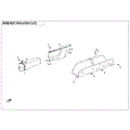 HEAT INSULATION PLATE - 2022 CFMOTO CFORCE 1000 OVERLAND