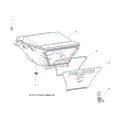 BODY: STORAGE BOX REAR - 2015 POLARIS HAWKEYE 325 2X4