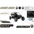 BODY - DECALS - 2026 CAN AM MAVERICK TURBO RR X MR - LOFT GREEN SATIN - 72" WIDTH