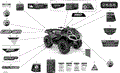 BODY - DECALS - 2021 CAN AM OUTLANDER 650 EFI X MR