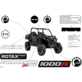 BODY - DECALS - 2025 CAN AM COMMANDER 1000R EFI X MR - WILDLAND CAMO - 64" WIDTH