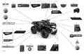 BODY - DECALS - LTD - 2021 CAN AM OUTLANDER MAX 1000R EFI XT / XT P / LTD