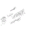CAB INTERIOR - BACK WALL - 2026 CAN AM DEFENDER HD9 XT - DARK WILDLAND CAMO - 62" WIDTH - (2)