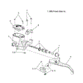 BRAKES: FRONT BRAKE LEVER and MASTER CYLINDER - 2015 POLARIS SPORTSMAN 570 EFI