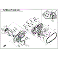 CVT CASE ASSY. - 2020 CFMOTO CFORCE 400