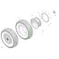 DRIVE - FRONT WHEELS - 2025 CAN AM MAVERICK R MAX X RS - NEO YELLOW - 77" WIDTH