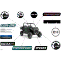 BODY - DECALS - 2023 CAN AM COMMANDER 700 EFI DPS