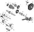 ROTAX - GEARBOX 2 - 2026 CAN AM DEFENDER HD11 XT - STEALTH BLACK - 65" WIDTH - (2)