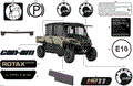 BODY - DECALS - 2026 CAN AM DEFENDER HD11 LTD CAB - MACCHIATO SATIN - 65" WIDTH