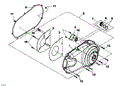 CVT COVER - 2016 CAN AM DS 250