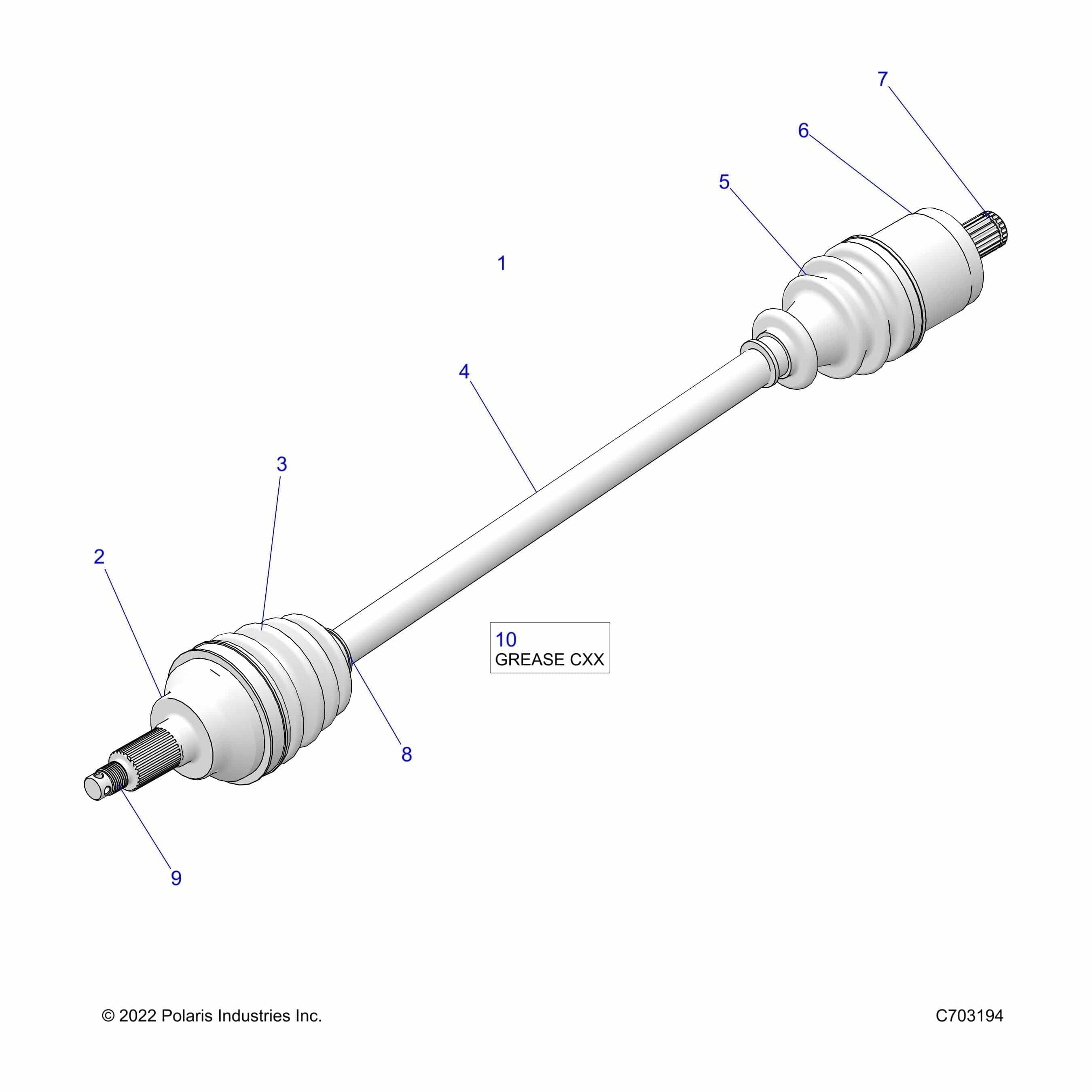 Ac Joint by Polaris 3239204 OEM Hardware P3239204 Off Road Express