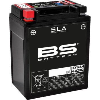 Activated AGM Maintenance-Free Battery for Scout by BS Battery 300758 Battery