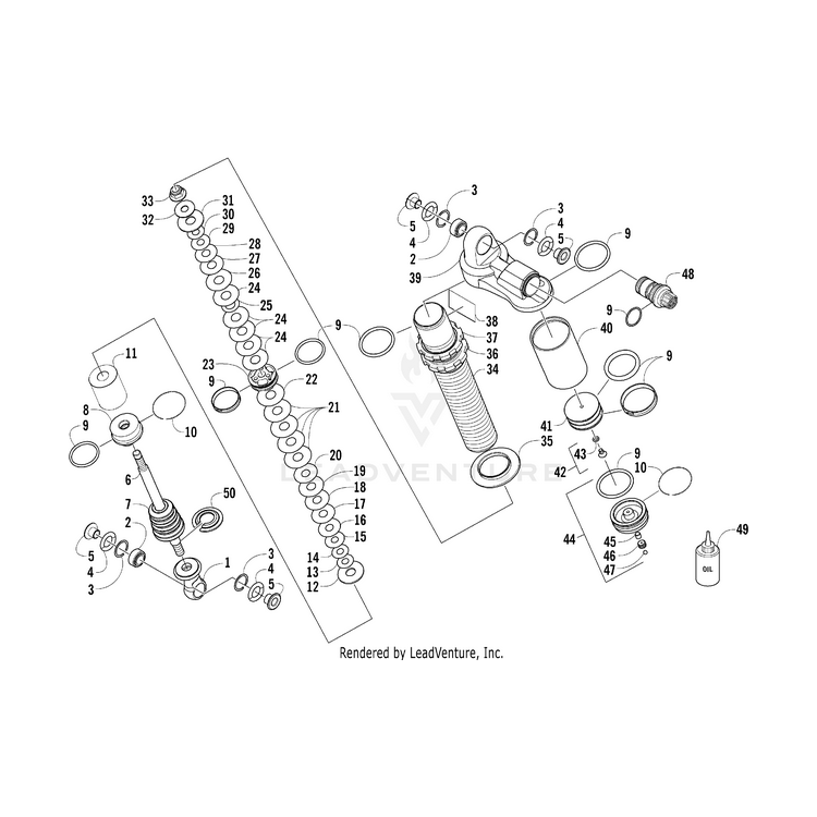Adapter,Spring By Arctic Cat 0403-352 OEM Hardware 0403-352 Off Road Express