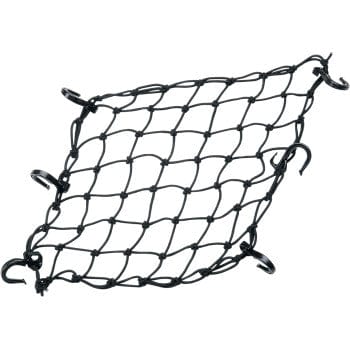 Adjustable Cargo Net - Black by Powertye MFG 50152 Tie Down / Ratchet Strap