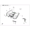 REAR PLASTICS - 2023 CFMOTO CFORCE 110