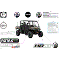BODY - DECALS - 2024 CAN AM DEFENDER HD10 X MR - WILDLAND CAMO - 67" WIDTH