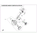 CRANKSHAFT/CONNECTING ROD/PISTON ASSY. - 2022 CFMOTO CFORCE 400