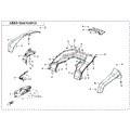 REAR PLASTICS - 2024 CFMOTO CFORCE 600