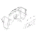 BODY - ENCLOSURE CAB - ISOLATIONS - 2021 CAN AM DEFENDER HD10 LTD CAB