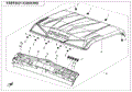 Top Roof (Replaces 5Asv-260211-6000) by CF Moto