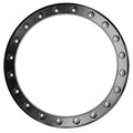 ATV / UTV Beadlock Replacement Ring 15inch Black Ryno / Sano by Raceline