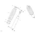 FRONT SHOCKS - STD - 2020 CAN AM COMMANDER 800R EFI